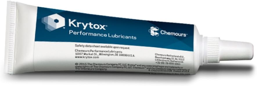D10170248 Krytox by Chemours GPL 205 Grease, Pure PFPE/PTFE, 0.5 oz Tube