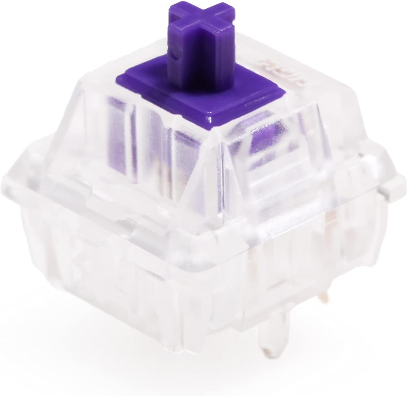 Gateron Zealio V2 Switch Tactile 62g 65g 67g 78g 5pin SMD RGB mx stem Switch for Mechanical Keyboard Purple Colorway (X70 PCS, Zealio 62g Switch)